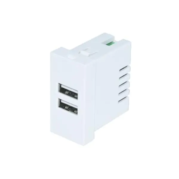 Dual Port TypeA+A Usb hleðslutæki 2.1A